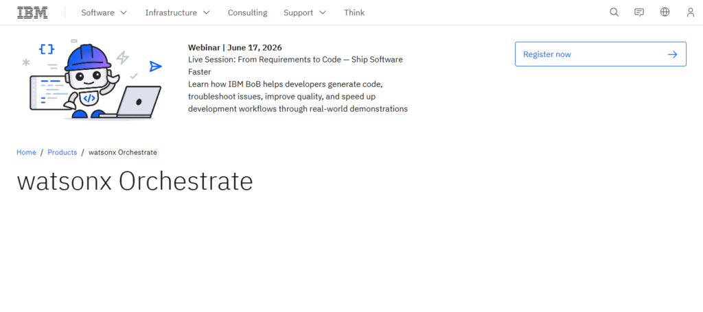 IBM Watson Orchestrator
