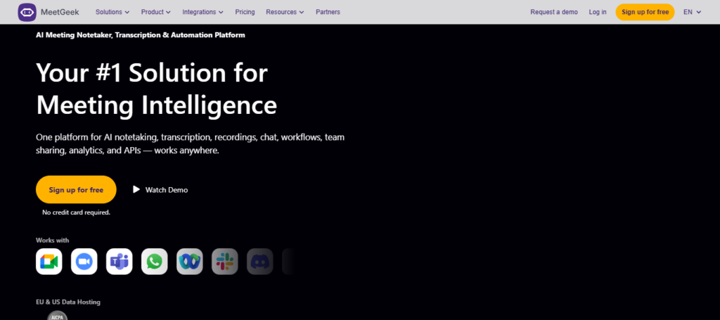 MeetGeek AI