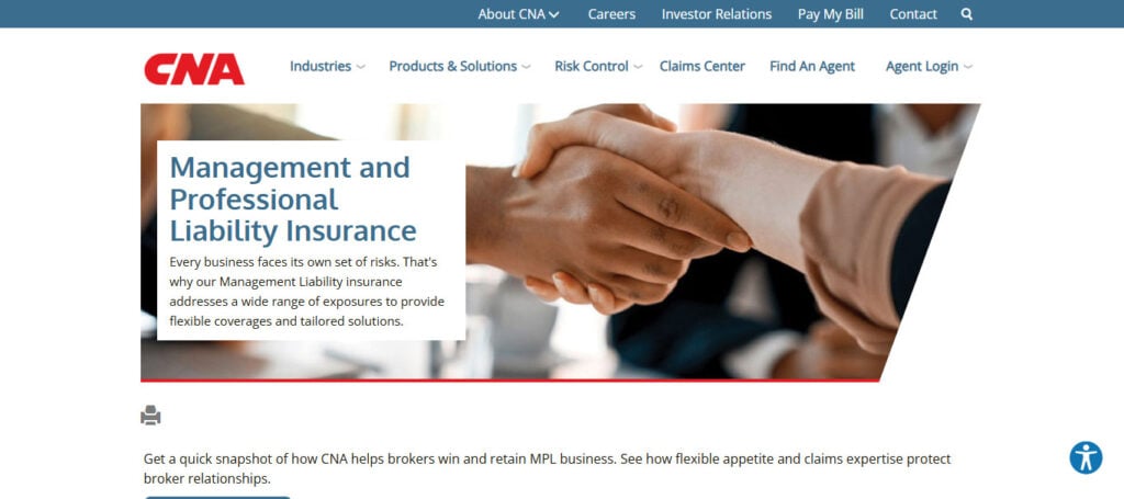 CNA D&O Liability