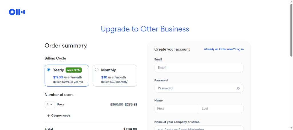 Otter.ai Business