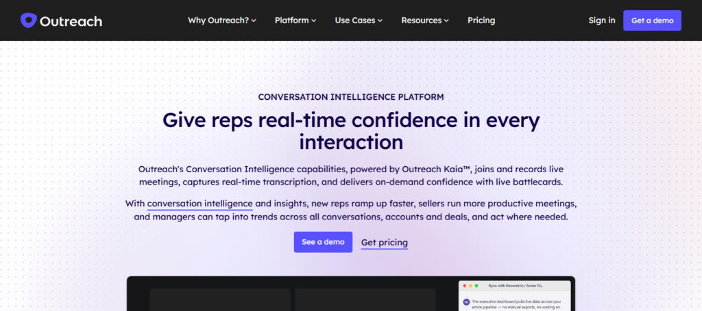 Outreach Kaia AI