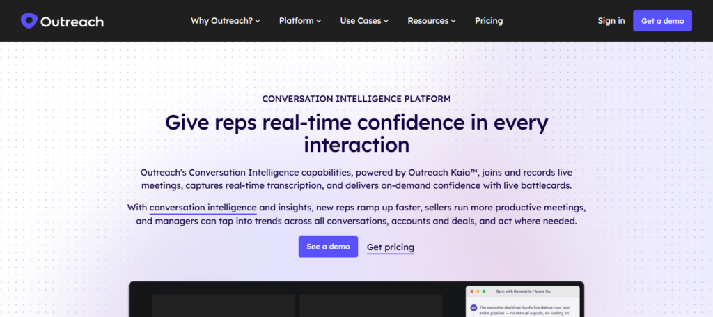 Outreach Kaia AI