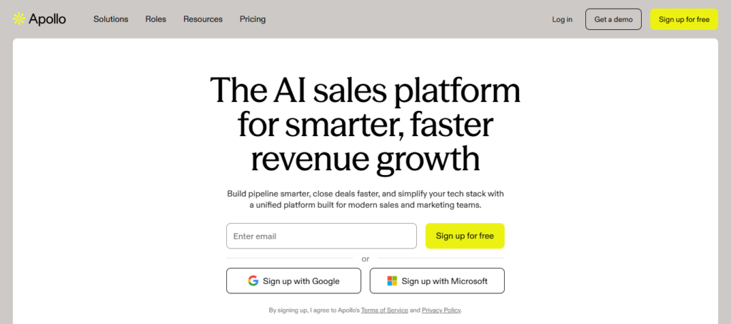 Apollo.io ABM AI