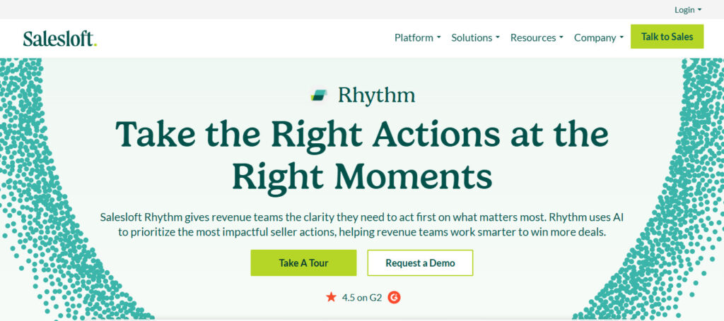 Salesloft Rhythm AI