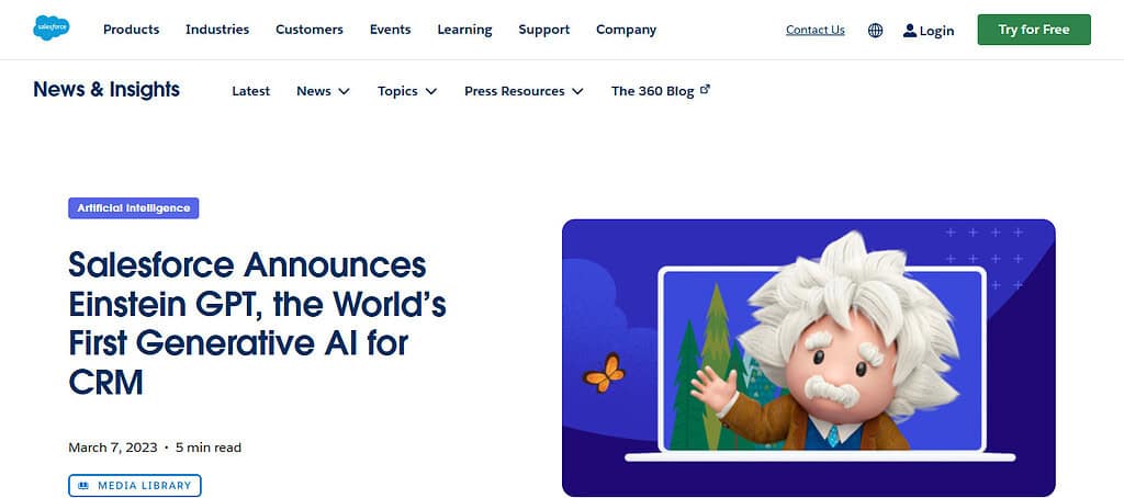 Salesforce Einstein GPT