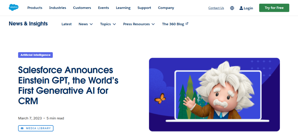Salesforce Einstein GPT