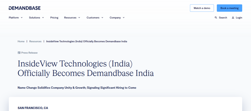 InsideView AI (Demandbase)
