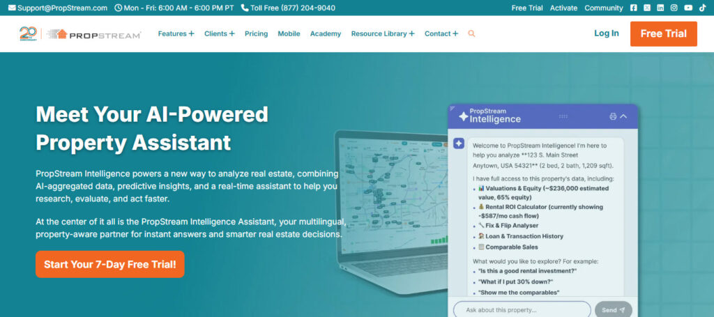 PropStream AI Valuation