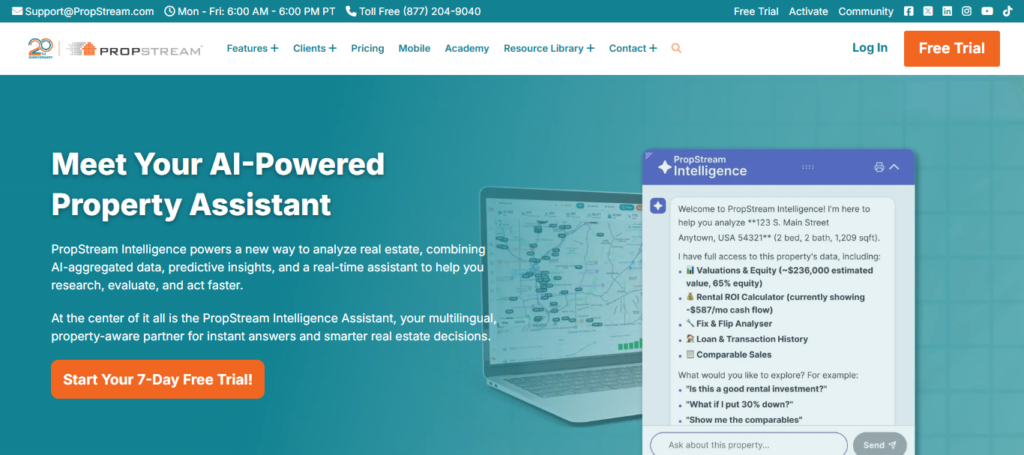 PropStream AI Valuation