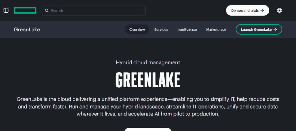 HPE GreenLake AI Sovereign Engine