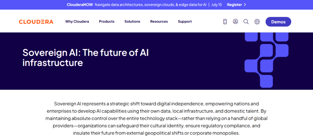 Cloudera AI Sovereign Engine