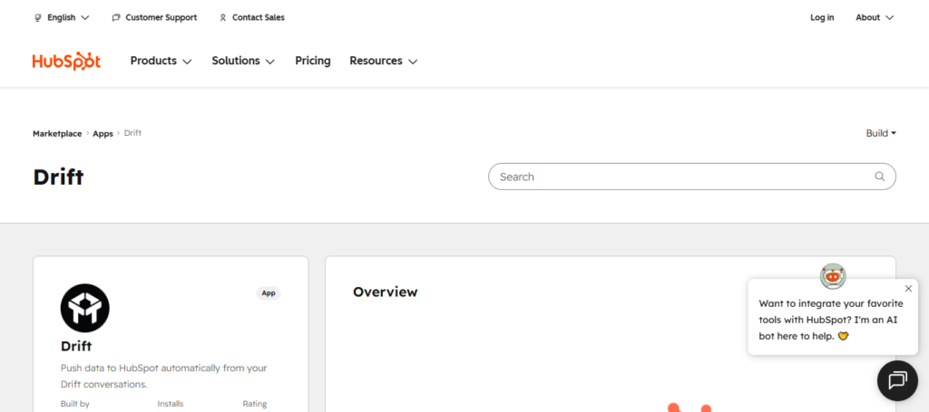 Drift AI for HubSpot