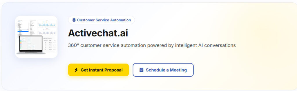 ActiveChat HubSpot AI