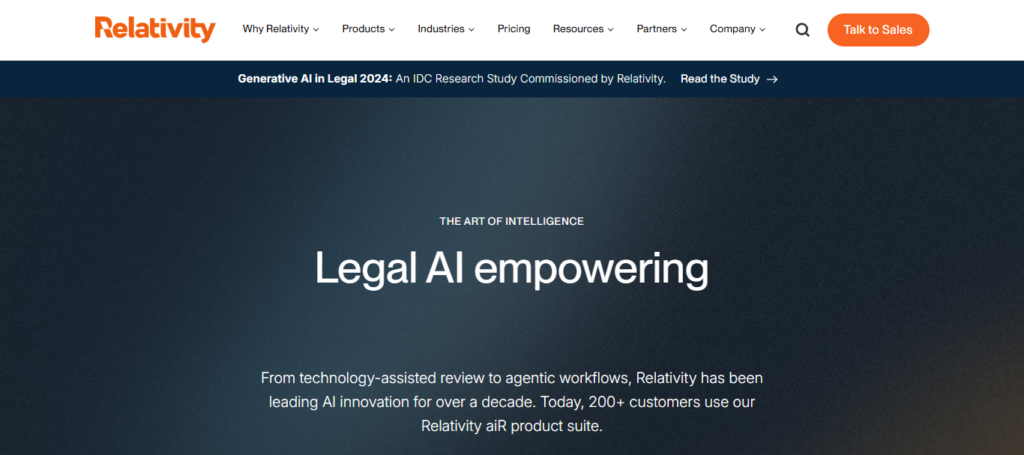 RelativityOne AI