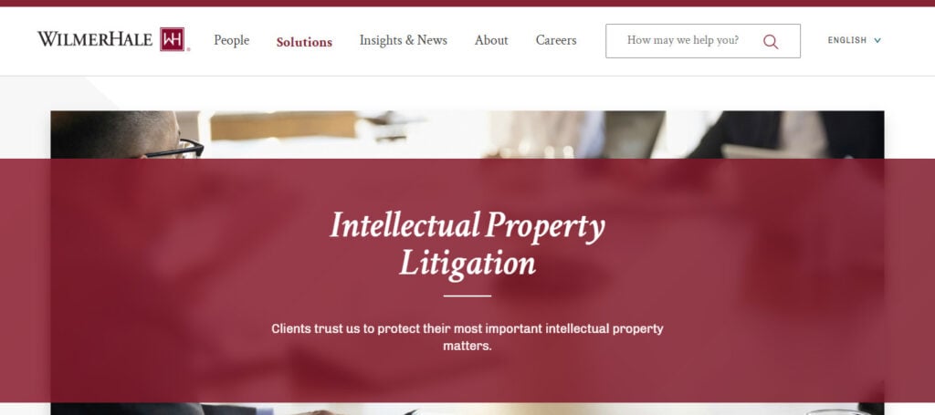 WilmerHale IP Practice