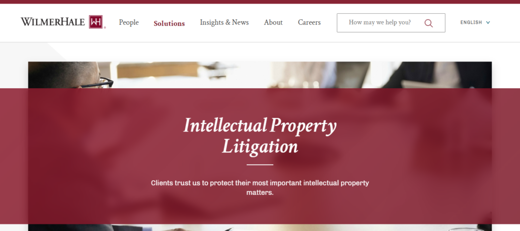 WilmerHale IP Practice