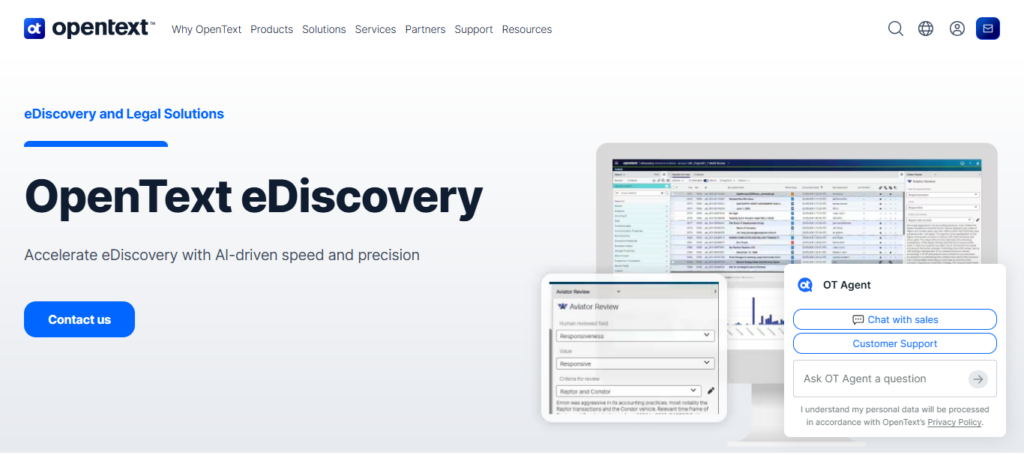 OpenText Axcelerate Industrial
