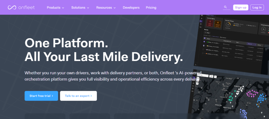 Onfleet AI Dispatch