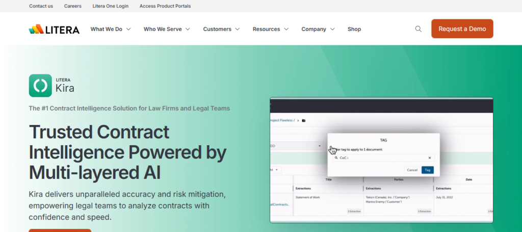 Kira Systems Lease AI