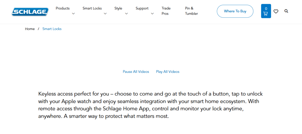 Schlage Control AI Smart Lock