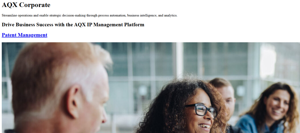 Anaqua AQX IP Management