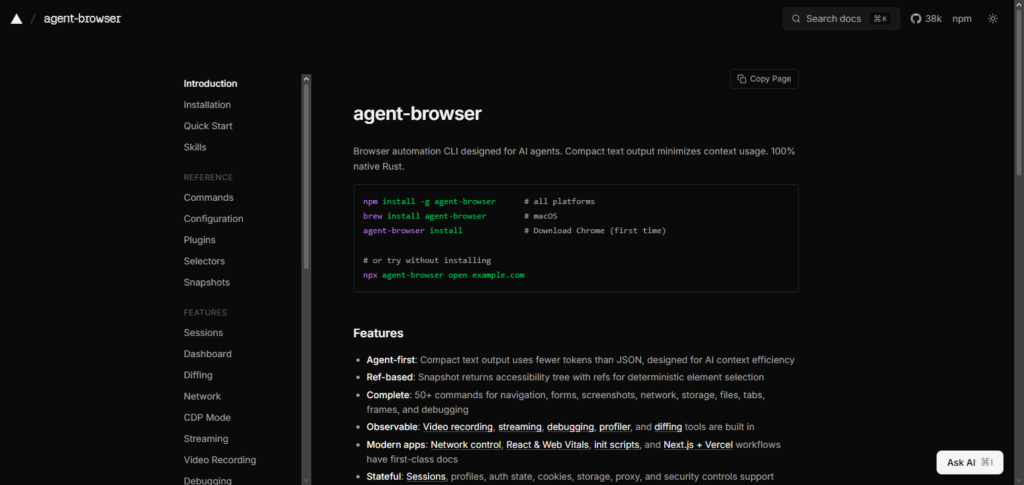 Agent Browser