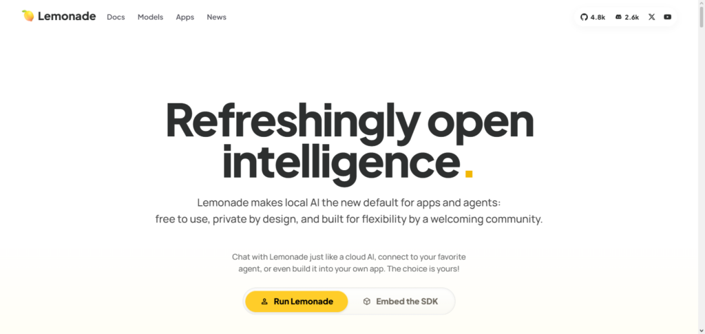 Lemonade AI