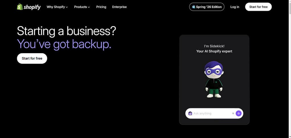 Shopify Sidekick AI