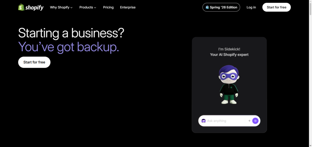 Shopify Sidekick AI