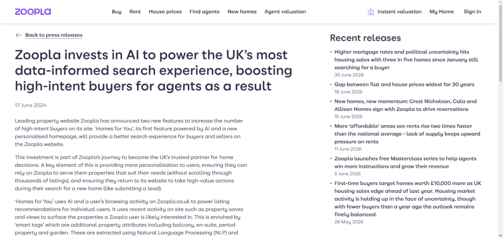 Zoopla AI