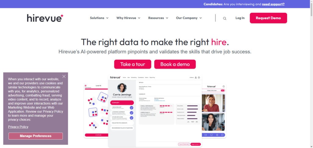 HireVue AI