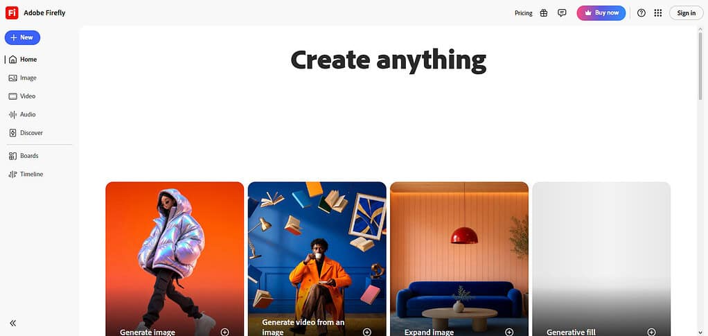 Adobe Firefly AI
