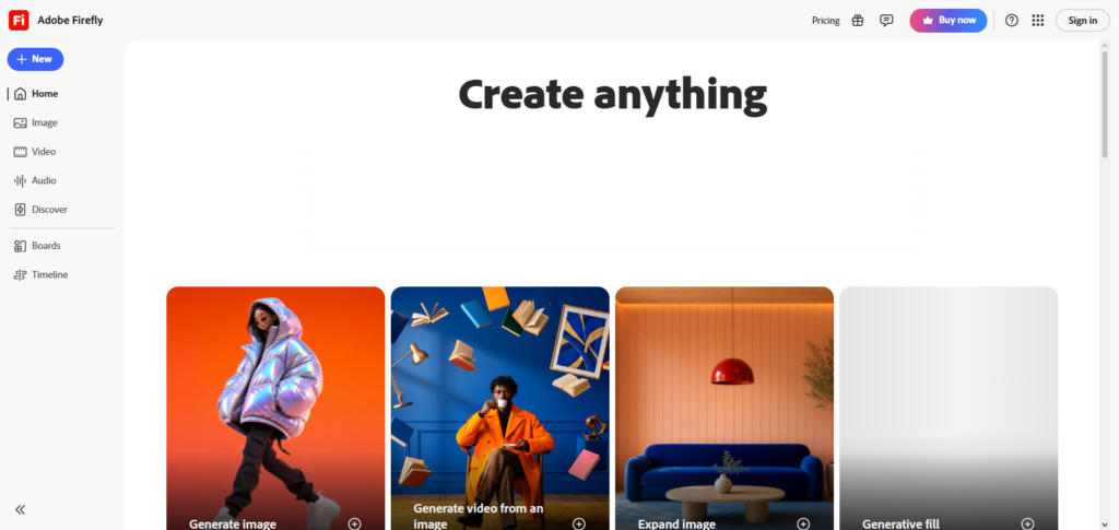 Adobe Firefly AI