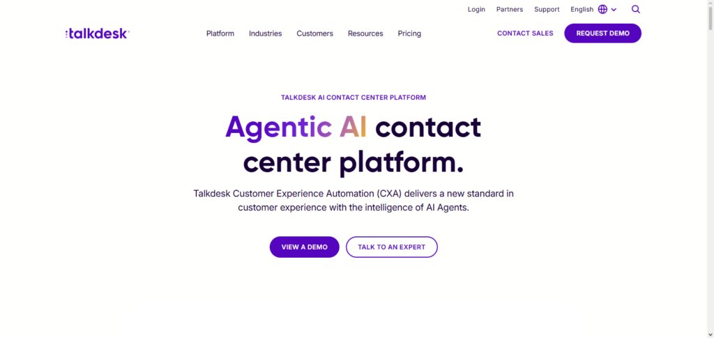Talkdesk AI Agent