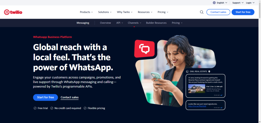 Twilio WhatsApp AI