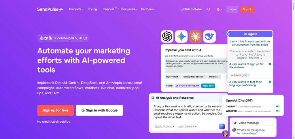 SendPulse AI