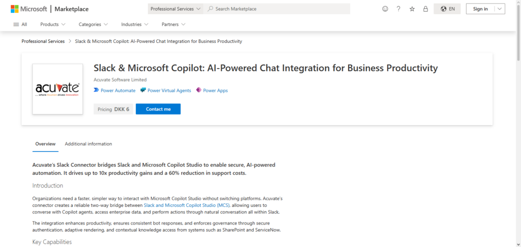 Microsoft Copilot for Slack