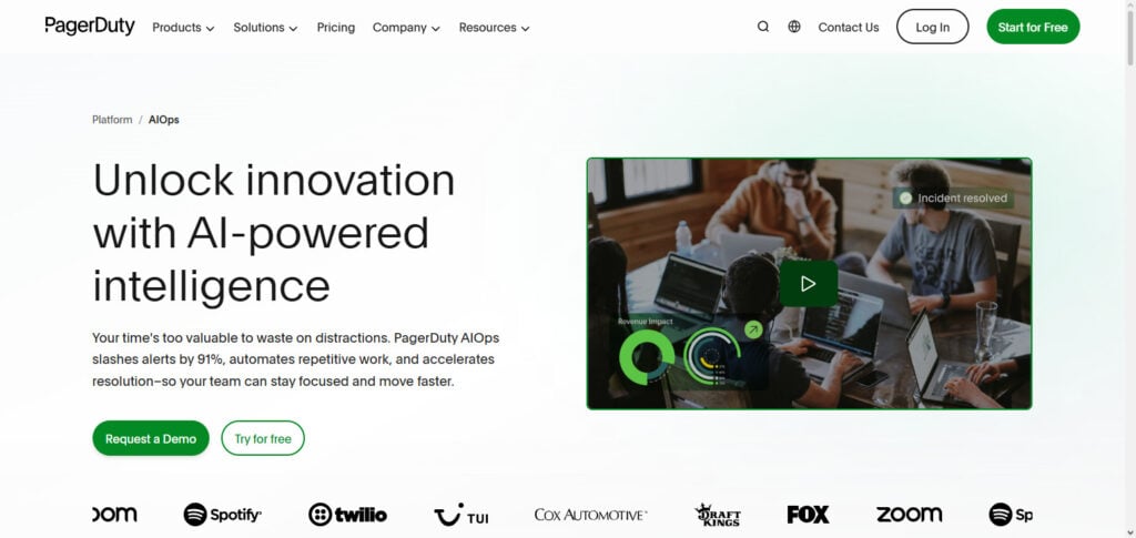 PagerDuty AI Ops