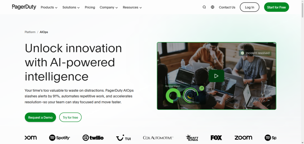 PagerDuty AI Ops