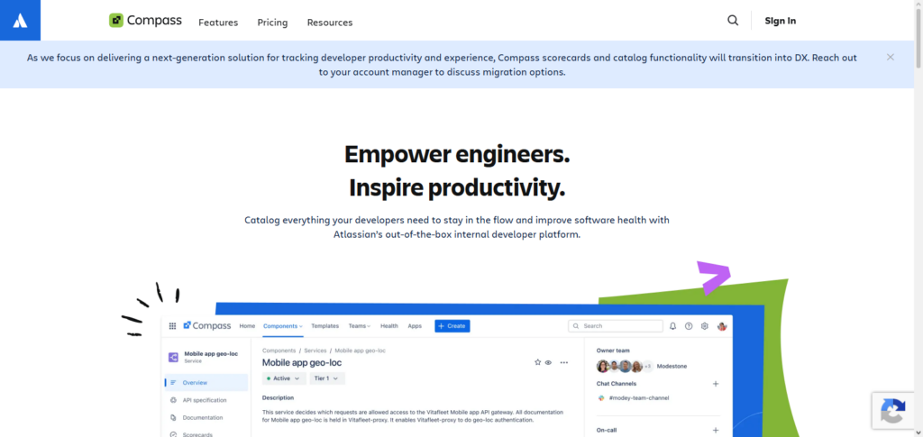 Atlassian Compass AI
