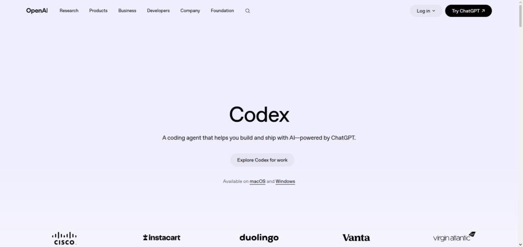 OpenAI Codex Enterprise