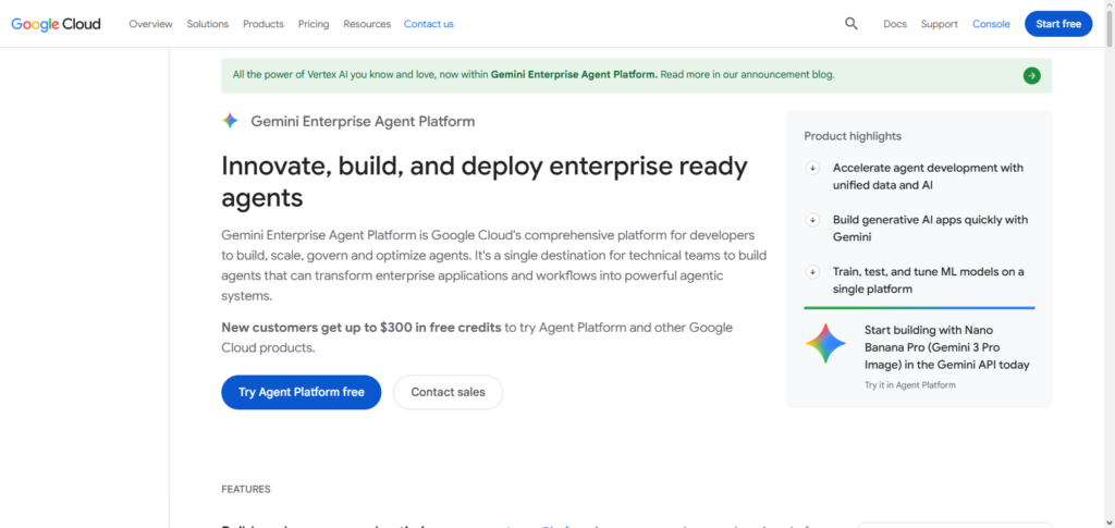 Google Vertex AI Agents