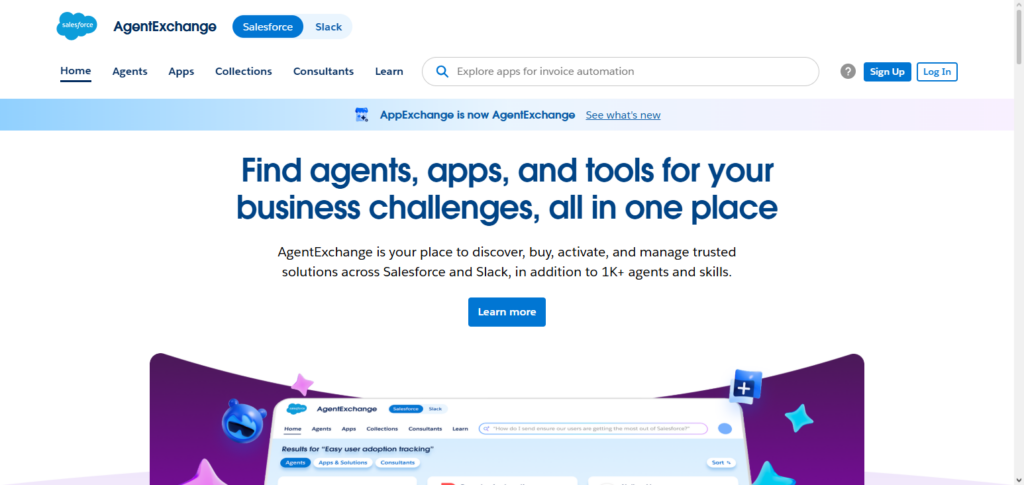 Salesforce Agentforce Exchange