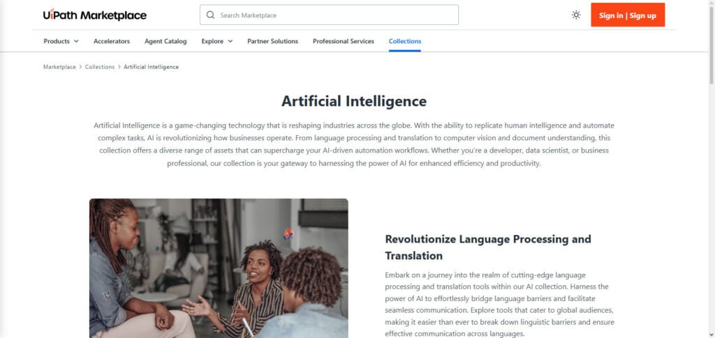 UiPath AI Marketplace