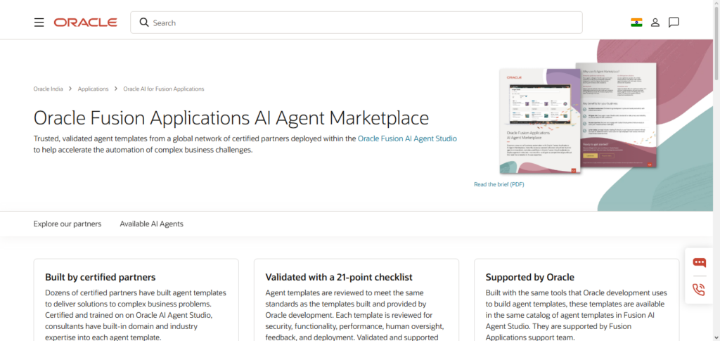 Oracle AI Marketplace
