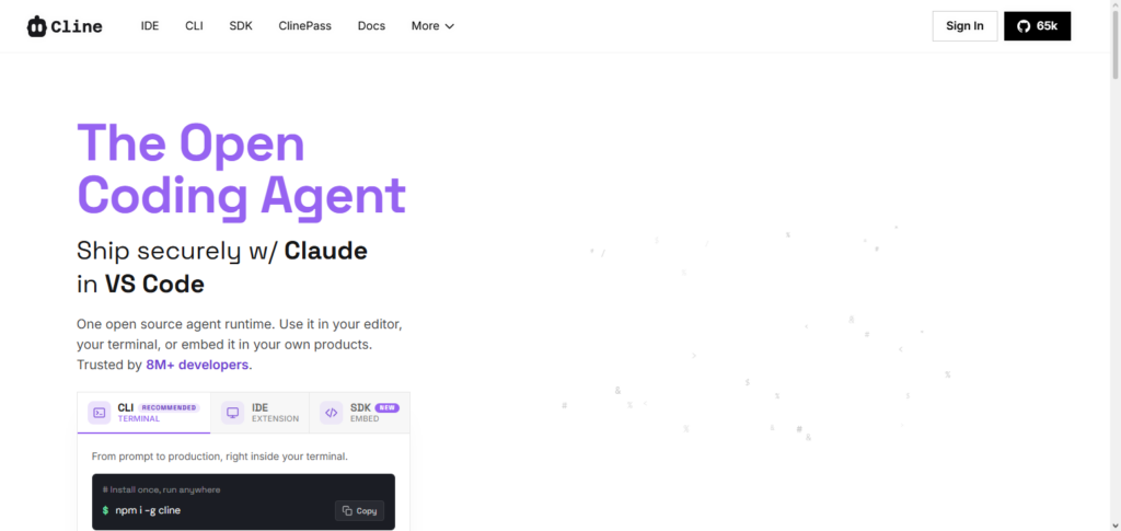 Cline API