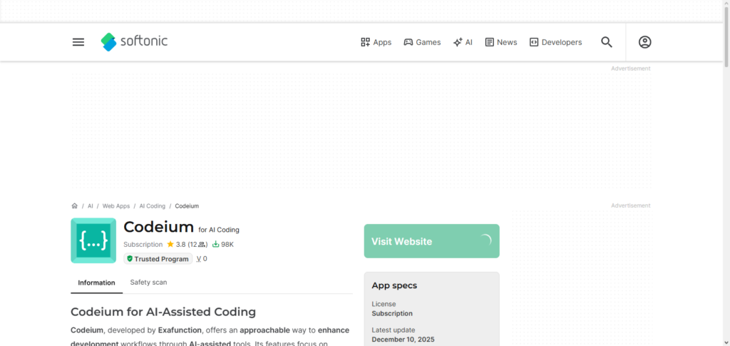 Codeium API