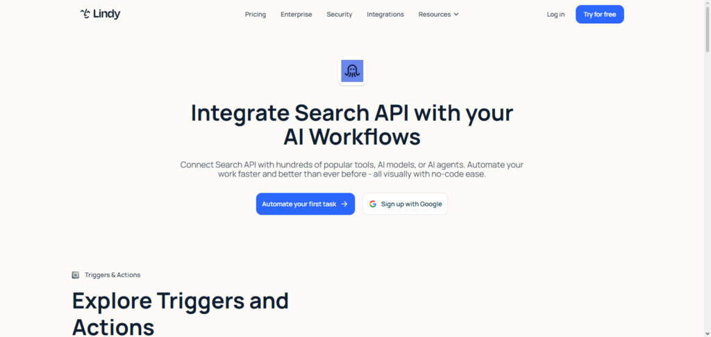 Lindy API