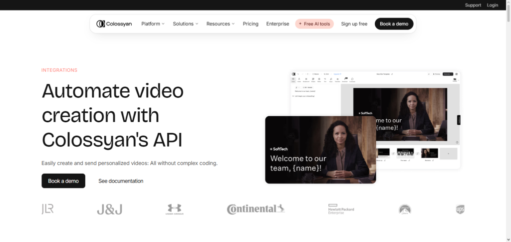 Colossyan API