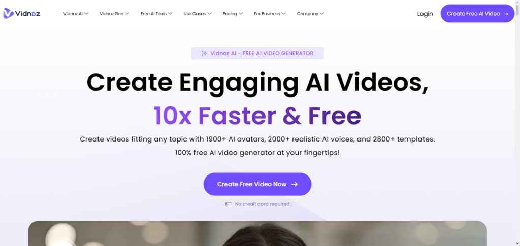 Vidnoz AI API